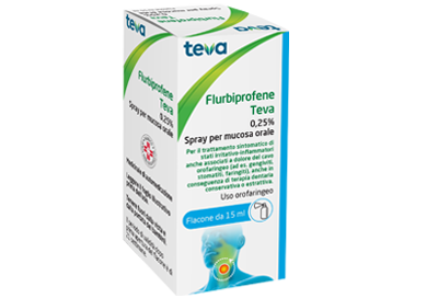 FLURBIPROFENE TE*OS SPRAY 15ML - Parafarmacia Mostacciano