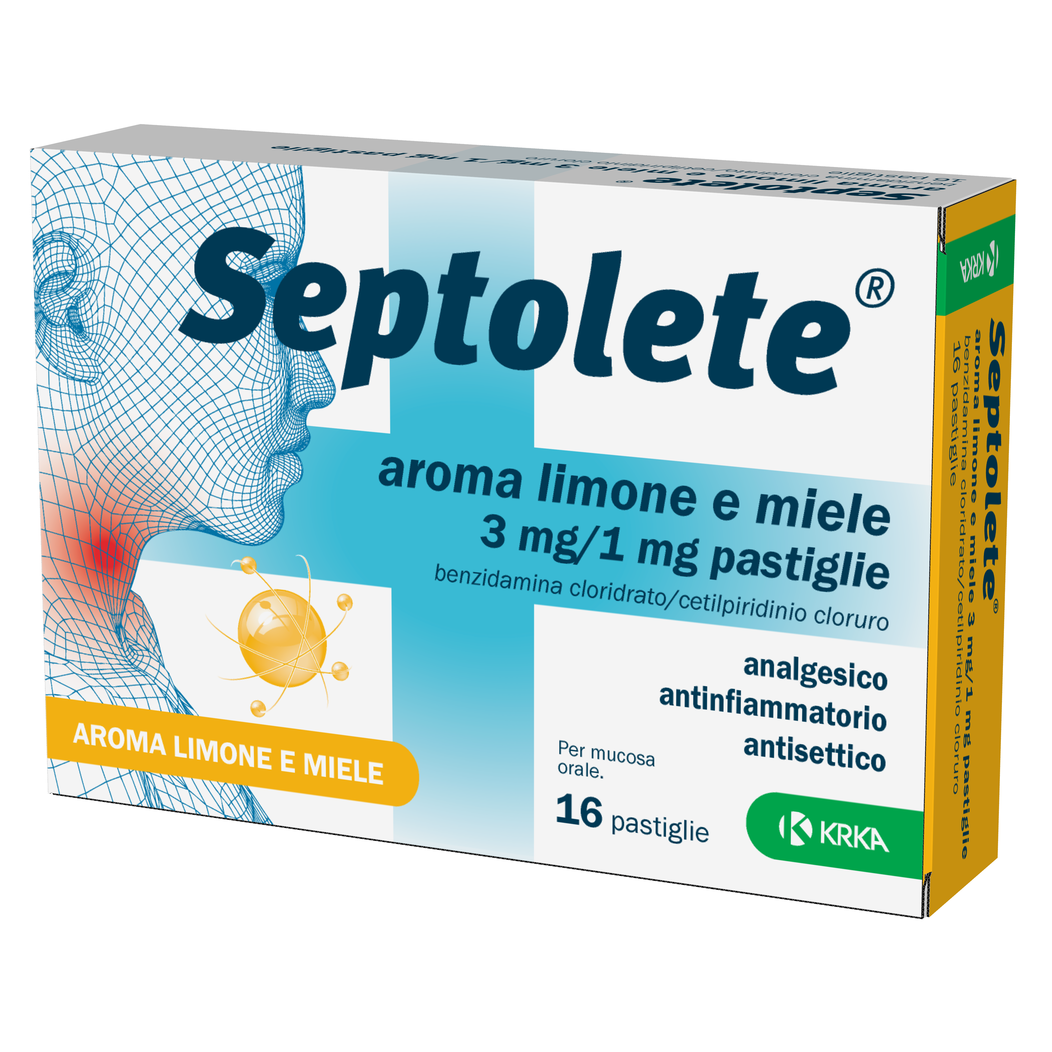 SEPTOLETE*16PAST 3+1MG LIM MIE - Parafarmacia Mostacciano