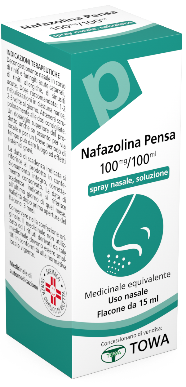NAFAZOLINA PE*SPRAY NAS 15ML - Parafarmacia Mostacciano