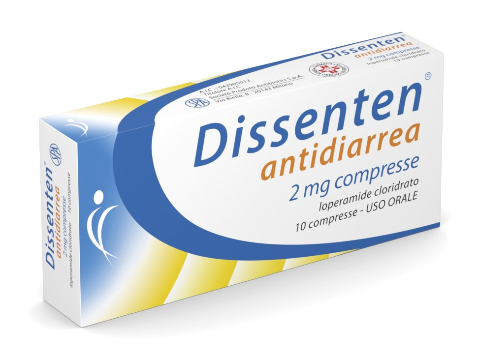 DISSENTEN ANTIDIARREA*10CPR2MG - Parafarmacia Mostacciano