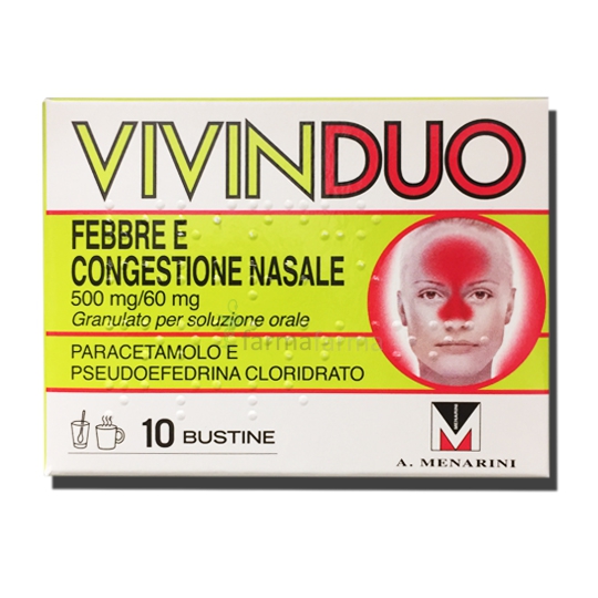VIVINDUO FEBBRE CONG NAS*10BS - Parafarmacia Mostacciano
