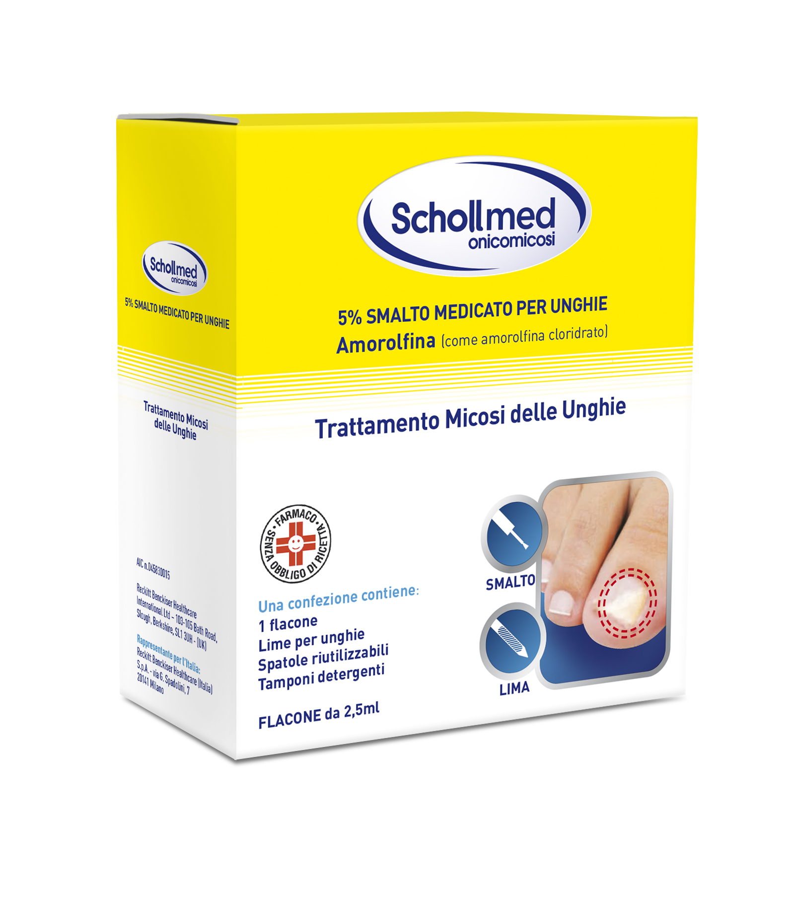 SCHOLLMED ONICOMICOSI*2,5ML 5% - Parafarmacia Mostacciano
