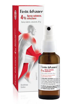 FASTUADVANCE*SPRAY 25G 4% - Parafarmacia Mostacciano