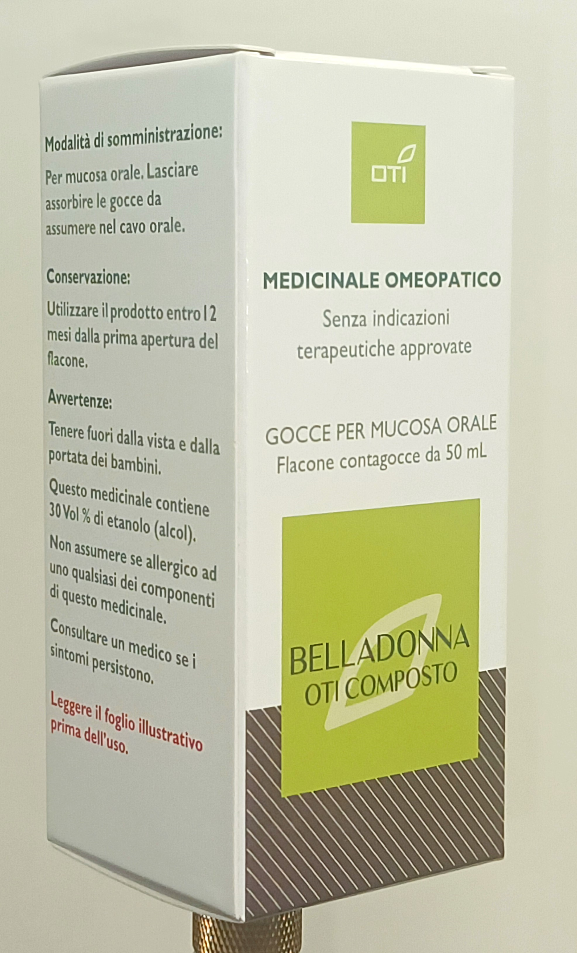 BELLADONNA OTI COMPOSTO*OS GTT - Parafarmacia Mostacciano