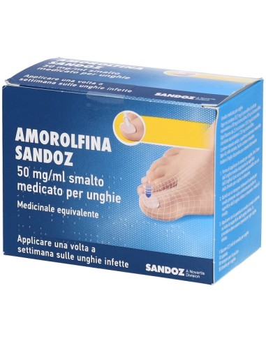 AMOROLFINA SAN*SMALTO 2,5ML - Parafarmacia Mostacciano