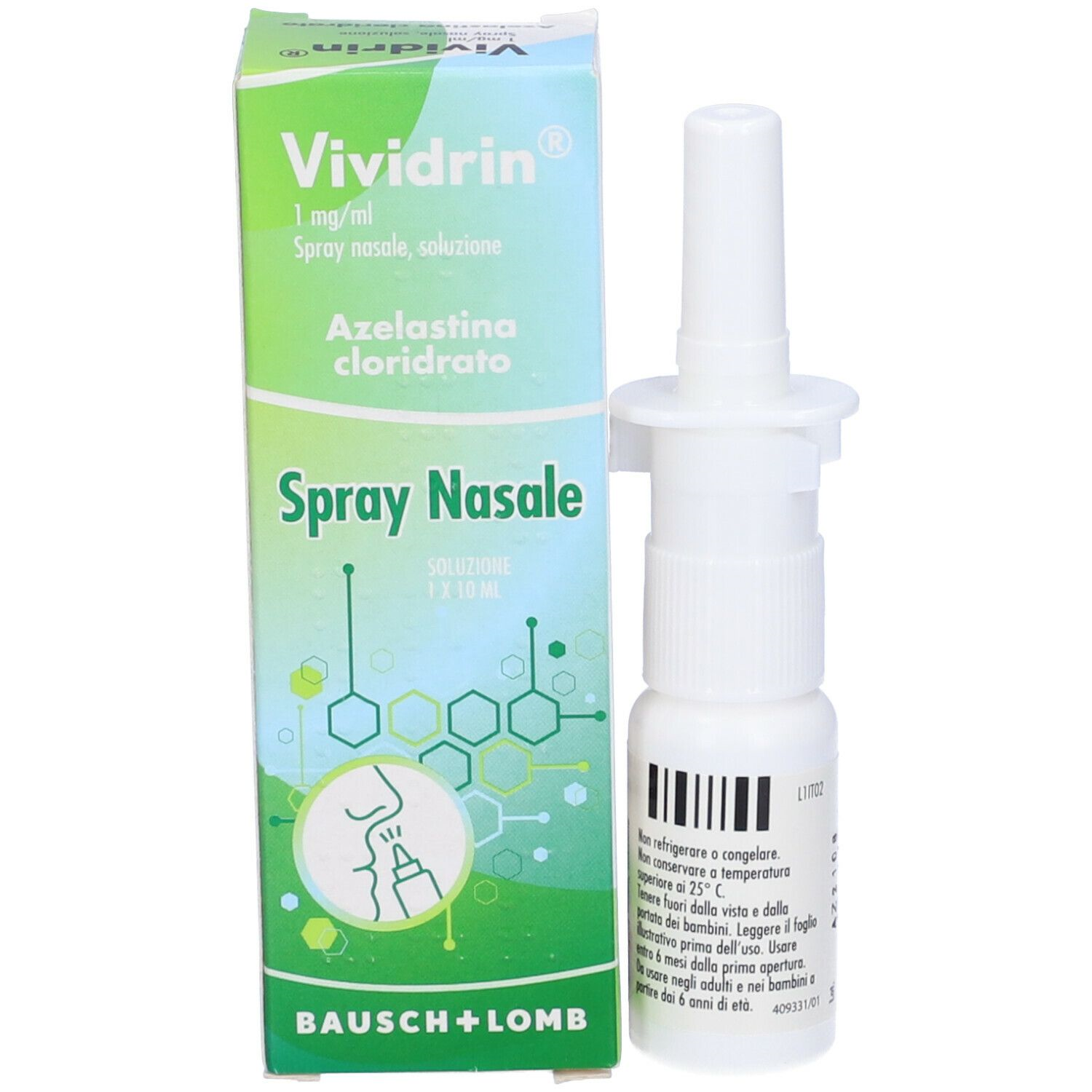 VIVIDRIN*SPRAY NAS 10MG 10ML - Parafarmacia Mostacciano