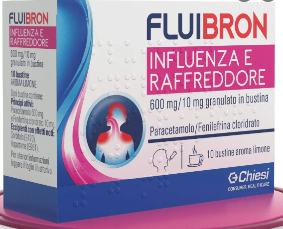 FLUIBRON INFLUENZA E RAFF*10BS - Parafarmacia Mostacciano