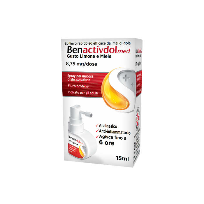 BENACTIVDOLMED*SPRAY 15ML - Parafarmacia Mostacciano