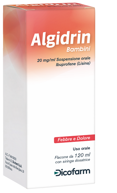 ALGIDRIN*OS 120ML 20MG/ML+SIR - Parafarmacia Mostacciano