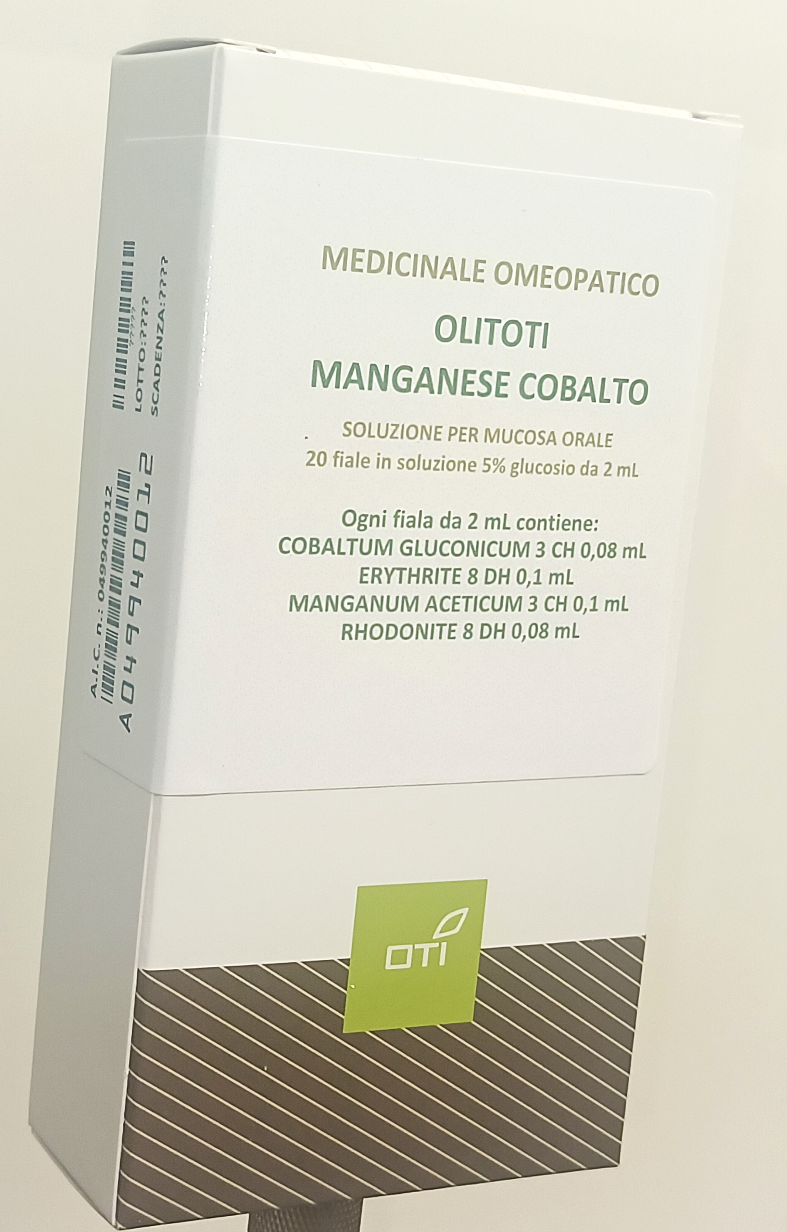 OLITOTI MANGANESE COBAL*OS 20F - Parafarmacia Mostacciano