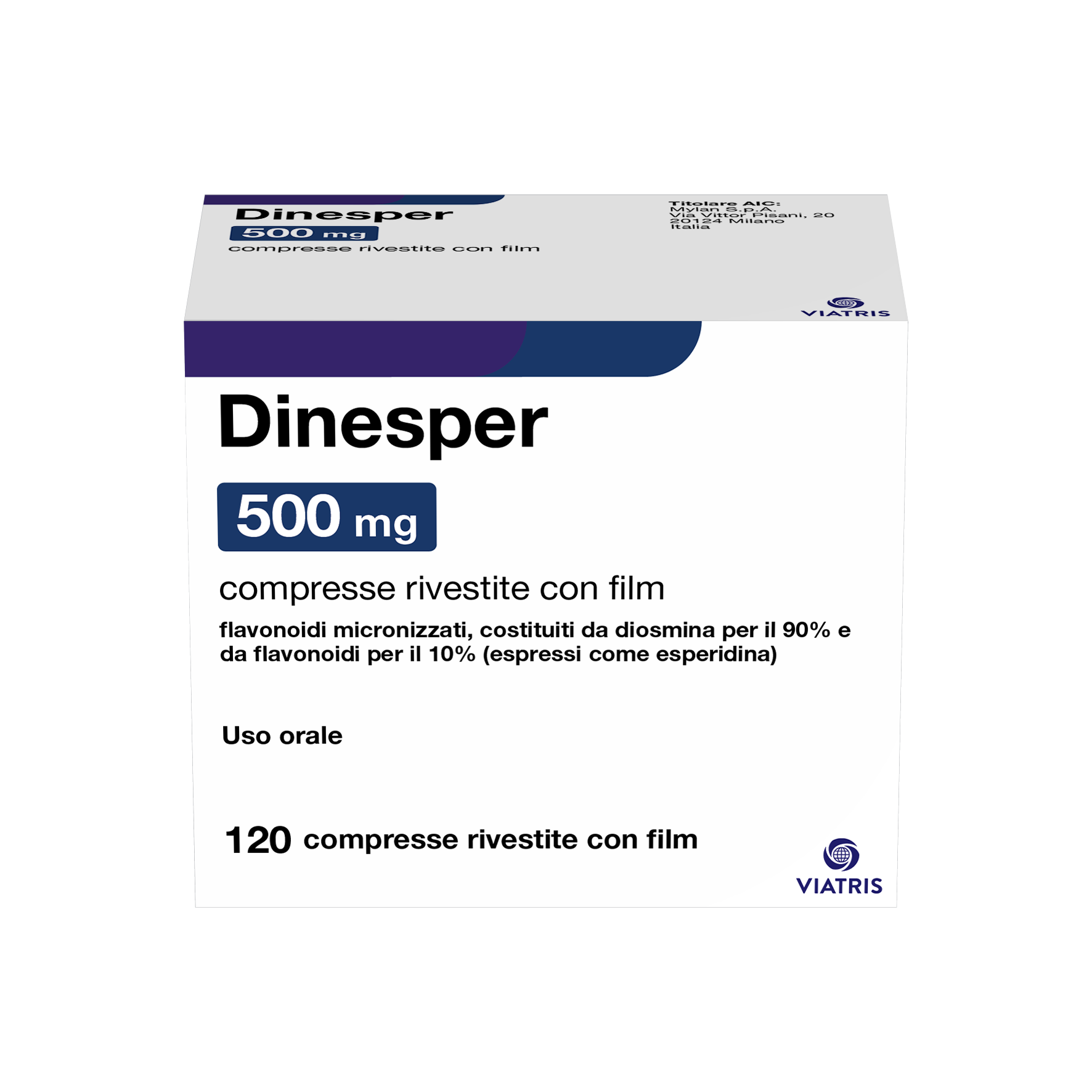DINESPER*120CPR RIV 500MG - Parafarmacia Mostacciano