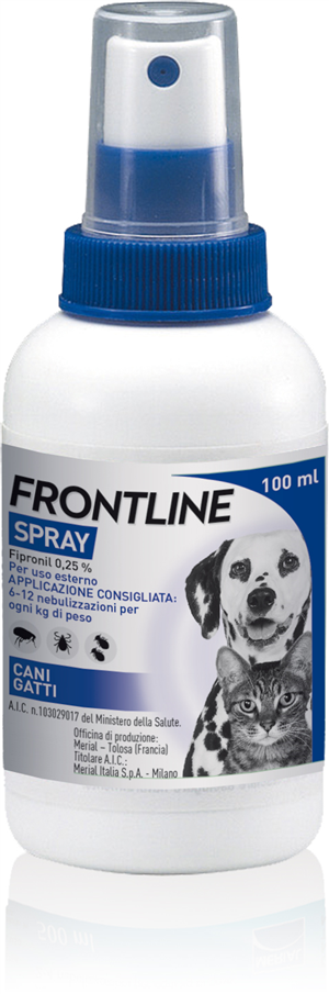 FRONTLINE SPRAY*FL 100ML+POMP - Parafarmacia Mostacciano