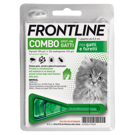 FRONTLINE COMBO*1PIP GATTI/FUR - Parafarmacia Mostacciano