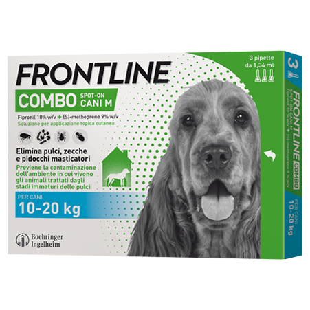 FRONTLINE COMBO*3PIP 10-20KG C - Parafarmacia Mostacciano
