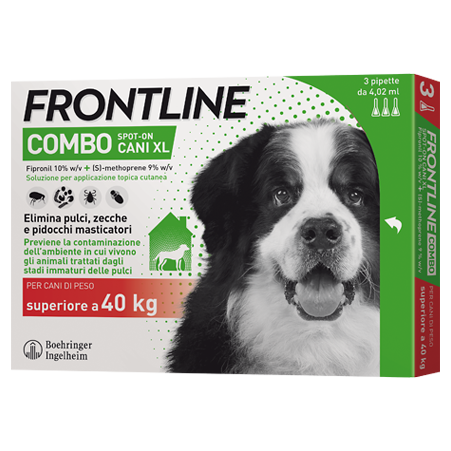 FRONTLINE COMBO*3PIP >40KG CA - Parafarmacia Mostacciano