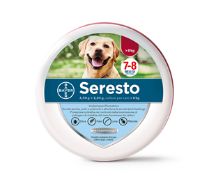 SERESTO*70CM CANI >8KG - Parafarmacia Mostacciano