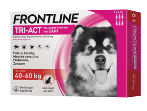 FRONTLINE TRI-ACT*6PIP 40-60KG - Parafarmacia Mostacciano