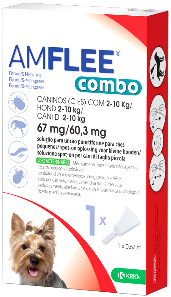 AMFLEE COMBO*1PIP 2-10KG CANI - Parafarmacia Mostacciano