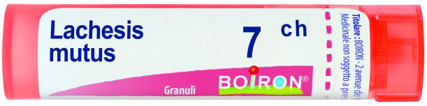 LACHESIS MUTUS 7 CH GRANULI - Parafarmacia Mostacciano