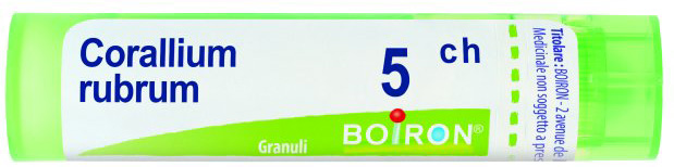 CORALLIUM RUBRUM 5CH GRANULI - Parafarmacia Mostacciano