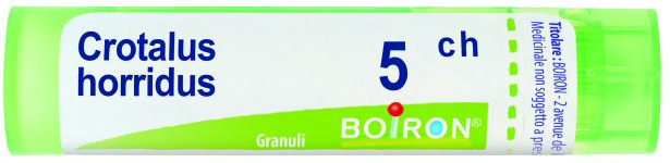 CROTALUS HORRIDUS 5CH GRANULI - Parafarmacia Mostacciano