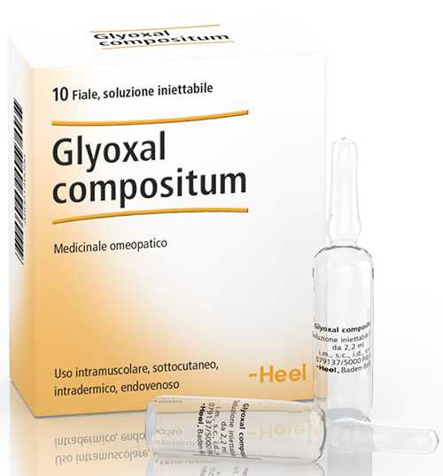 HEEL GLYOXAL COMPOSTIUM 10 FIALE DA 2,2 ML L'UNA - Parafarmacia Mostacciano
