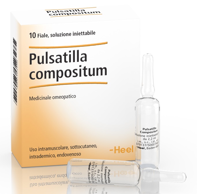 HEEL PULSATILLA COMPOSITUM 10 FIALE DA 2,2 ML L'UNA - Parafarmacia Mostacciano