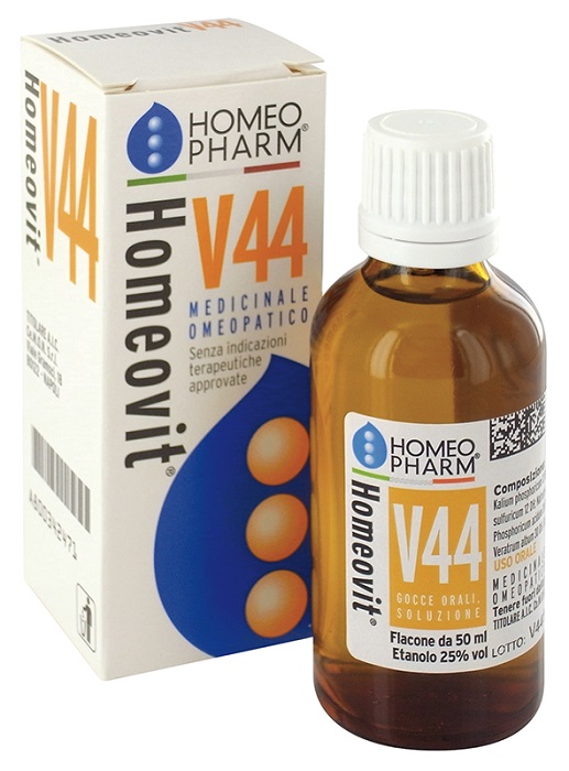 HOMEOVIT V44 GOCCE 50 ML - Parafarmacia Mostacciano