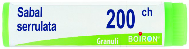 SABAL SERRULATA 200CH GLOBULI - Parafarmacia Mostacciano