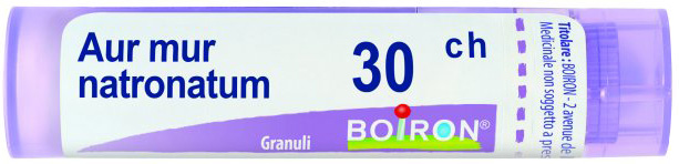 AURUM MURIATICUM NATR 30CH GRANULI - Parafarmacia Mostacciano