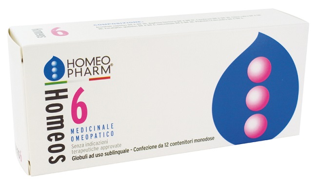 HOMEOS 6 GLOBULI 15 TUBI - Parafarmacia Mostacciano