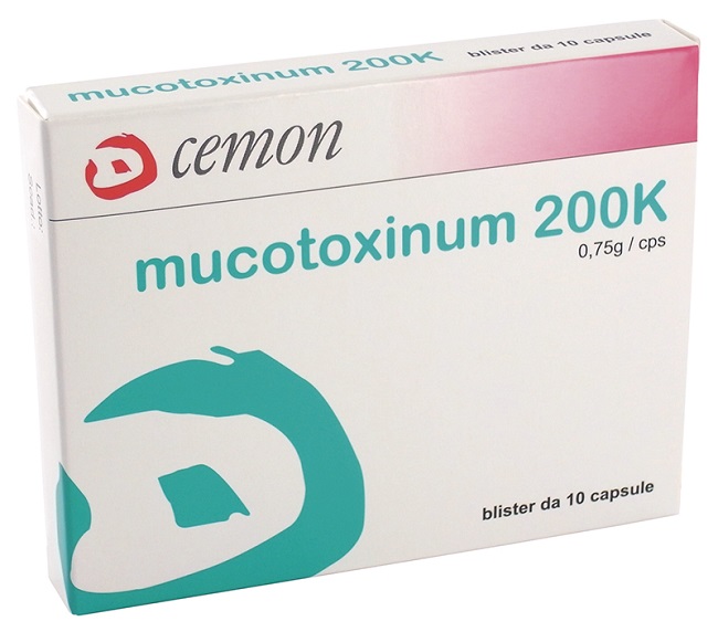 MUCOTOXINUM 200K 10 CAPSULE (CM-I) - Parafarmacia Mostacciano