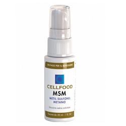 CELLFOOD MSM METIL SULFONIL METANO SOLUZIONE SALINA COLLOIDALE 30 ML - Parafarmacia Mostacciano