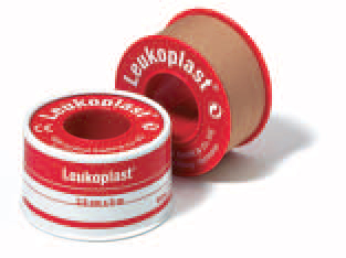 CEROTTO CHIRURGICO PER FISSAGGIO MEDICAZIONI IN ROCCHETTO LEUKOPLAST SUPPORTO VISCOSA COLOR PELLE MASSA ADESIVA CAUCCIU' OSSIDO DI ZINCO 2,5X500CM - Parafarmacia Mostacciano