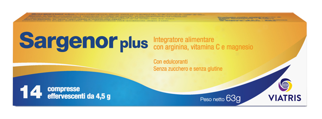 SARGENOR PLUS 14 COMPRESSE - Parafarmacia Mostacciano