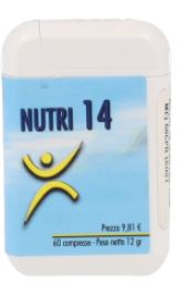 NUTRI 14 60 COMPRESSE - Parafarmacia Mostacciano