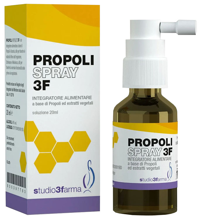 PROPOLI 3 SPRAY 20 ML - Parafarmacia Mostacciano