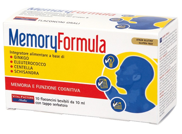 MEMORY FORMULA 10 FLACONCINI 10 ML - Parafarmacia Mostacciano