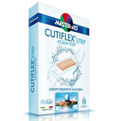 CEROTTO MASTER-AID CUTIFLEXMED STRIP TRASPARENTE IMPERMEABILE SUPPORTO IN POLIURETANO SUPER 10 PEZZI - Parafarmacia Mostacciano
