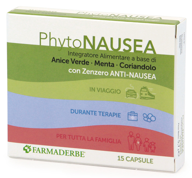 PHYTO NAUSEA 15 CAPSULE - Parafarmacia Mostacciano