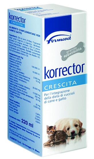 KORRECTOR CRESCITA FLACONE 220 ML - Parafarmacia Mostacciano