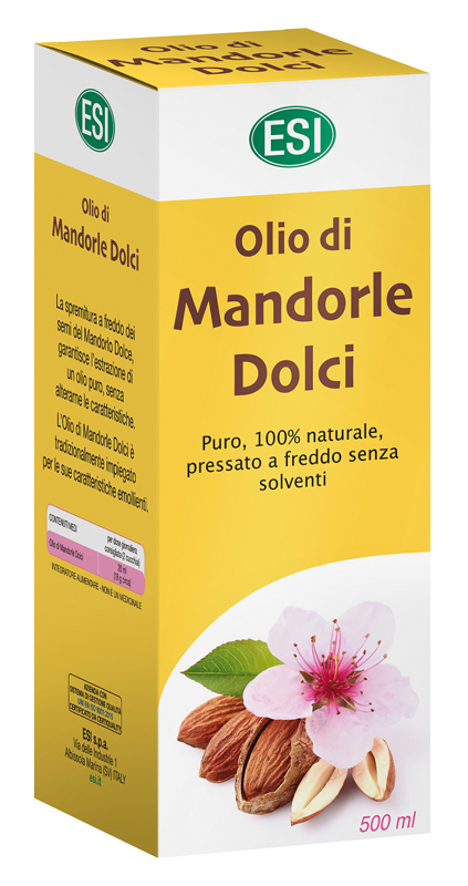 ESI OLIO MANDORLE DOLCI 500 ML - Parafarmacia Mostacciano