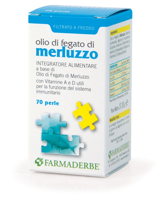 OLIO FEGATO DI MERLUZZO 200 PERLE - Parafarmacia Mostacciano