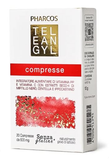 PHARCOS TELEANGYL 20 COMPRESSE - Parafarmacia Mostacciano