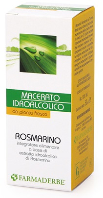 ROSMARINO MACERATO IDROALCOLICO 50 ML - Parafarmacia Mostacciano