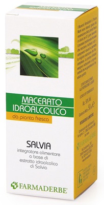 FARMADERBE SALVIA MACERATO IDROALCOLICO 50 ML - Parafarmacia Mostacciano