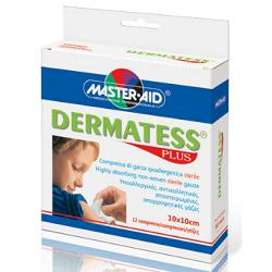 GARZA DERMATESS PLUS 10X10 12 PEZZI - Parafarmacia Mostacciano