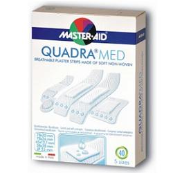 CEROTTO MASTER-AID QUADRA DERMOATTIVO FORMATI ASSORTITI 40 PEZZI - Parafarmacia Mostacciano