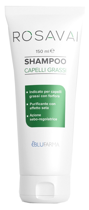 ROSAVAI SHAMPOO CAPELLI GRASSI FORFORA 150 ML - Parafarmacia Mostacciano