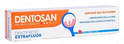 DENTOSAN EXTRAFLUOR DENTIFRICIO 75 ML - Parafarmacia Mostacciano